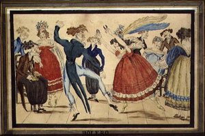 Boléro - Isaac Robert (after) Cruikshank