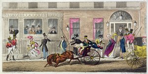 Extérieur de Fishmongers Hall, une panne régulière, 1824