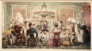 Liston et les Lambkins ou le Dîner des Citoyens, de The English Spy