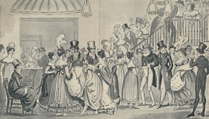 Dans le salon à Covent Garden