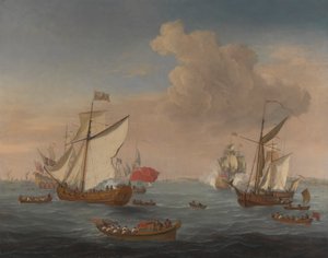 Navires dans l