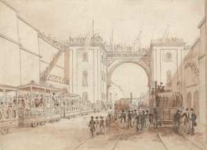 Ouverture du Chemin de Fer de Liverpool et Manchester - Isaac Shaw