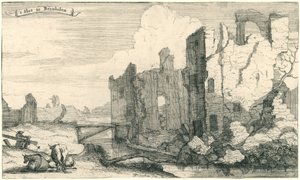 Le château de Breukelen, détruit par les Français en 1672