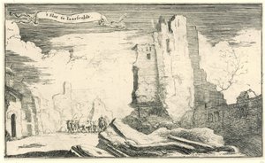 Le château de Jaarsveld, détruit par les Français en 1672 - Isaac Sorious