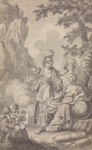 Frontispice pour Town and Country Magazine, Vol. II, No. 1 - Isaac Taylor