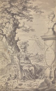 Magazine Town and Country - Frontispice pour 1769 (1er numéro donc pas de numéro de volume)