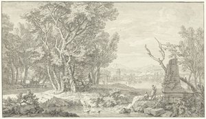 Paysage arcadien