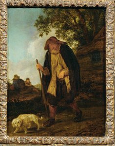 Aveugle et son chien - A blind man and his dog ...