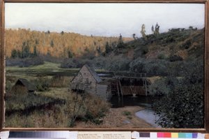 Automne. Moulin. Plios (Russie)