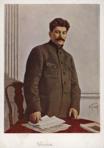 Joseph Staline, leader bolchevique soviétique - Isaak Israilevich Brodsky