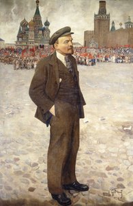 Lénine sur la Place Rouge