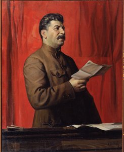 Portrait de Staline - Isaak Israilevich Brodsky