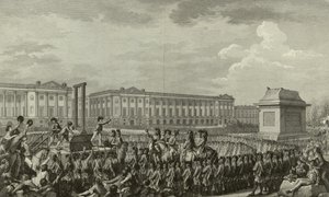 Exécution de Louis XVI - Isidore Stanislas Helman