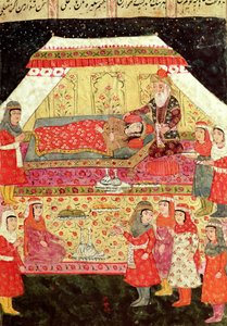 Scène de harem, illustration du 