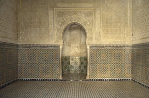 Madrasa de Sidi Bou Medine, salle de prière - Islamic School