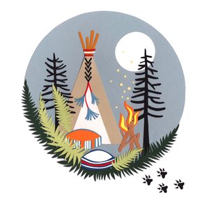 Great Outdoor Camping, 2016 papier