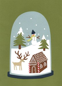 Snowglobe, 2014 (papier découpé)