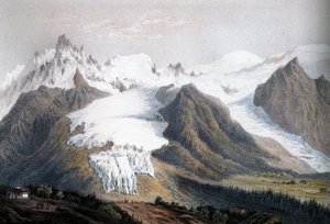 Massif du Mont-Blanc - Isodore Laurent Deroy