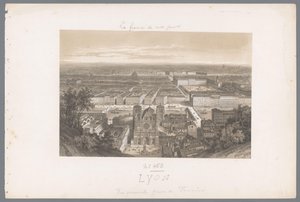 Vue sur Lyon et la cathédrale depuis Fourvière