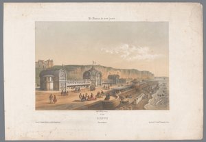 Vue du casino de Dieppe