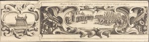 Le siège de La Rochelle [plaque 14 de 16; ensemble comprend 1952.8.97-112] - Israel Henriet or Abraham Bosse after Jacques Callot