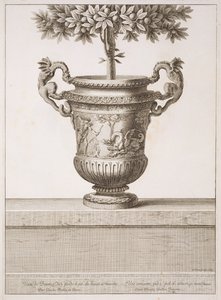 Urnes en bronze utilisées pour les agrumes, illustration de 