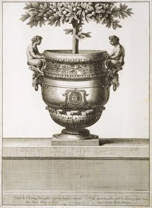 Urnes en bronze utilisées pour les agrumes, illustration de 