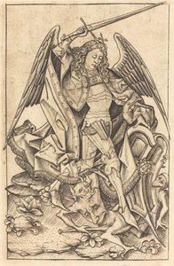 Saint Michel - Israhel van Meckenem