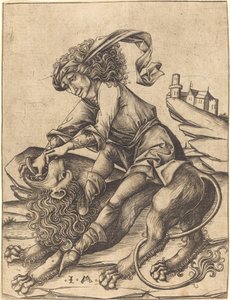 Samson et le lion