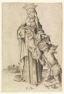 Sainte Élisabeth - Israhel van Meckenem