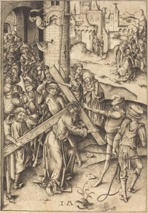 Le Portement de Croix - Israhel van Meckenem