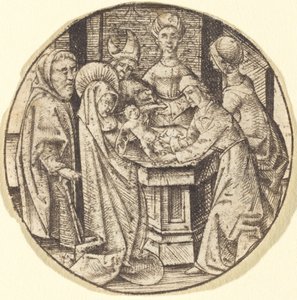 La Circoncision, c. 1470-1480 - Israhel van Meckenem