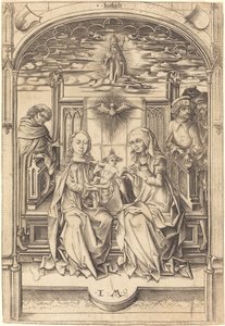 La Sainte Famille - Israhel van Meckenem