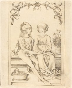 Les Amants, vers 1490