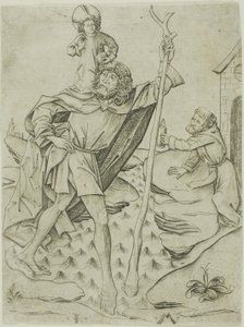 Saint-Christophe - Israhel van Meckenem the younger