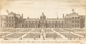 Palais de la Reine Catherine de Médicis - Israël Silvestre