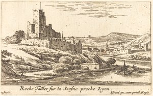 Roche Taillet sur la Saône proche Lyon - Israël Silvestre
