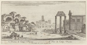 Veduta di Campo Vaccina - Israël Silvestre