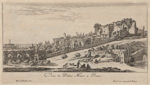 Vue du Palais Maior à Rome - Israël Silvestre