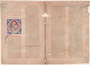 Saint Luc - Italian 12th Century