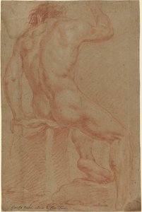 Figure masculine nue (recto)