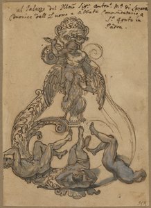 Heurtoir avec Zeus Vainquant les Géants