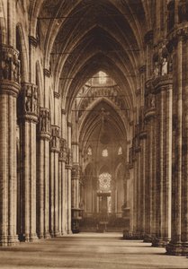 Duomo di Milano : Intérieur, Nef centrale (photo n/b) - Italian Photographer