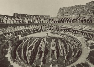 Amphithéâtre flavien ou Colisée avec les nouvelles fouilles - Italian Photographer