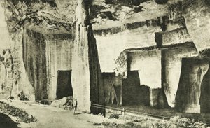 Latomia del Paradiso ou dei Cordari (photo n/b) - Italian Photographer