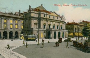 Milan - Piazza et Teatro alla Scala