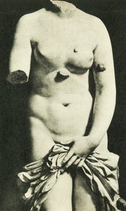 Musée, La Vénus syracusaine, IIIe siècle av. J.-C. Credesis (photo n/b) - Italian Photographer