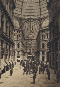 Naples : Interno Galleria Umberto I