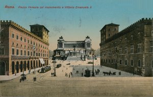 Piazza Venezia et monument au roi Victor Emmanuel II d