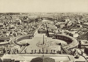 Place Saint-Pierre et Panorama de la Ville pris du Dôme